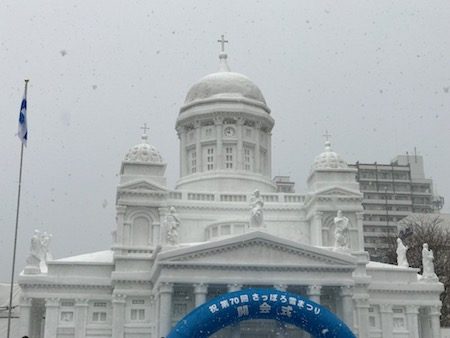 【大雪像】ヘルシンキ大聖堂